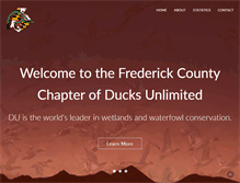 Tablet Screenshot of frederickdu.com